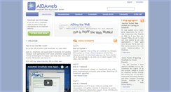 Desktop Screenshot of aidaweb.si