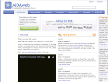 Tablet Screenshot of aidaweb.si